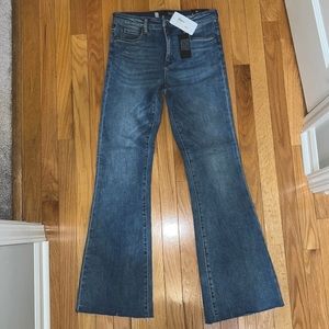 KUT from the Kloth Denim. High rise, flare. Style is ANA.  Brand new